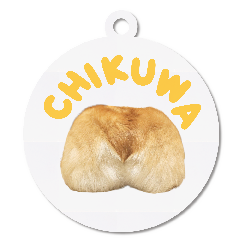 ちくわの食パンアクリルキーホルダー（中）