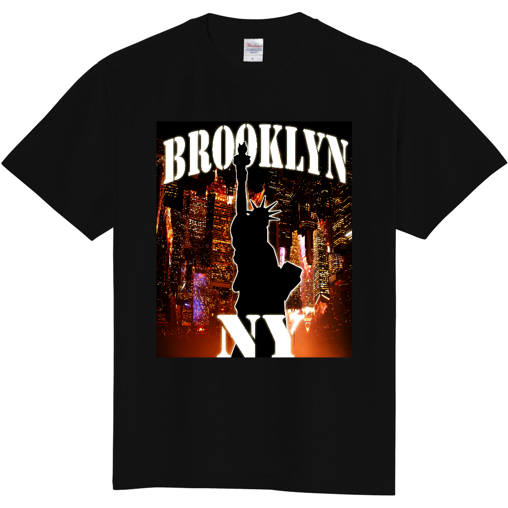 BROOKLYN NY シネマアート グラフィックTシャツ