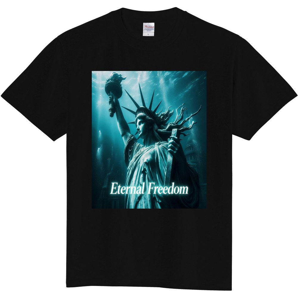 ETERNAL FREEDOM シネマアート グラフィックTシャツ