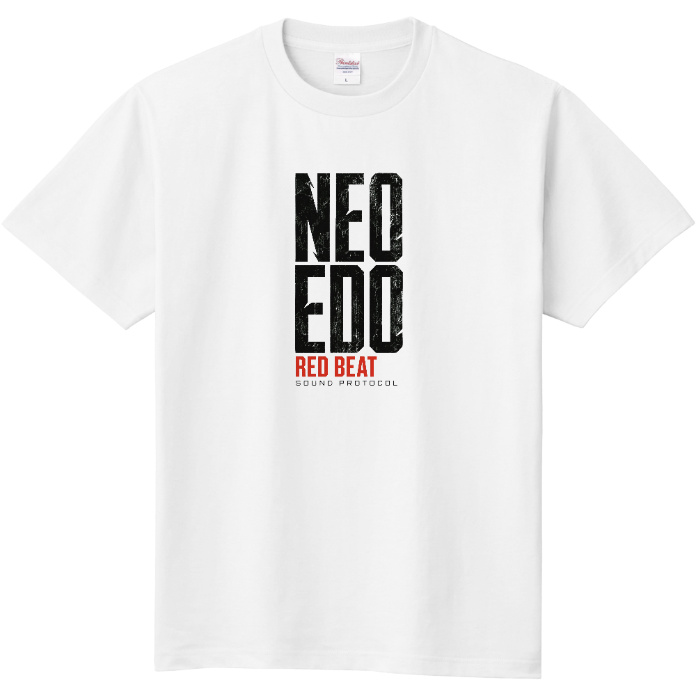 NEO EDO RED BEAT｜和モダン バックプリントTシャツ