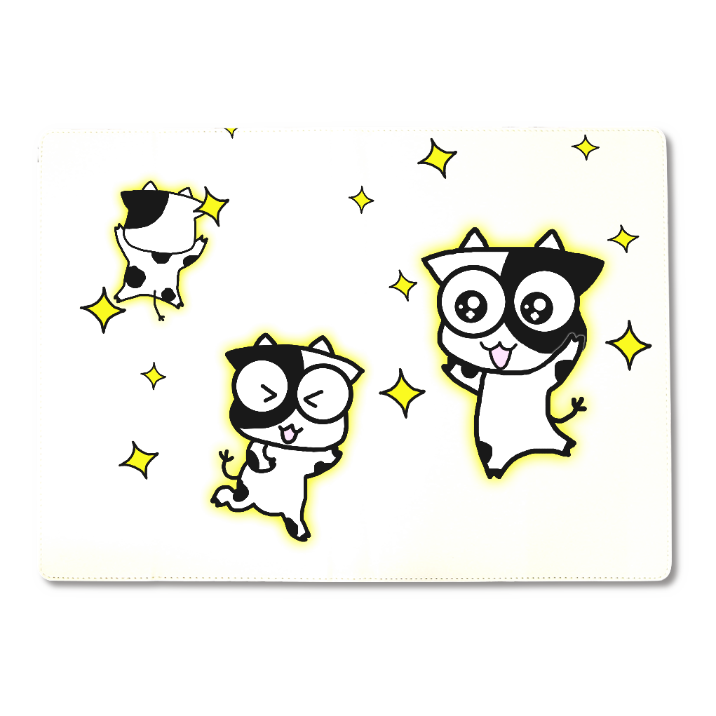 よろこぶうしくんタブレットケース汎用Lサイズ