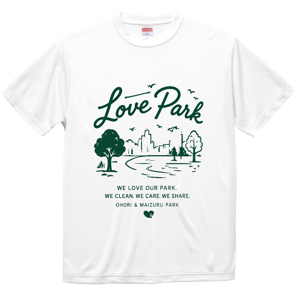 LOVE PARK メッセージシャツ