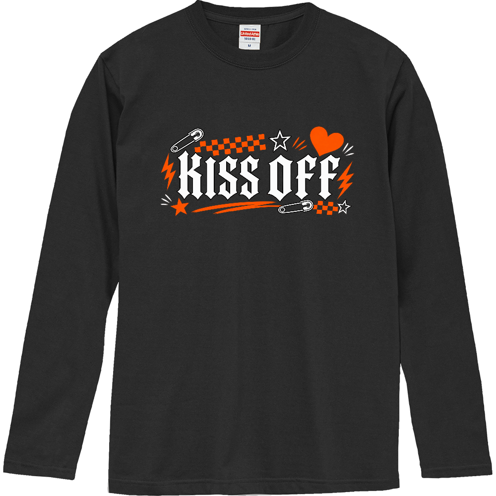 KISS OFF ロングスリーブTシャツ