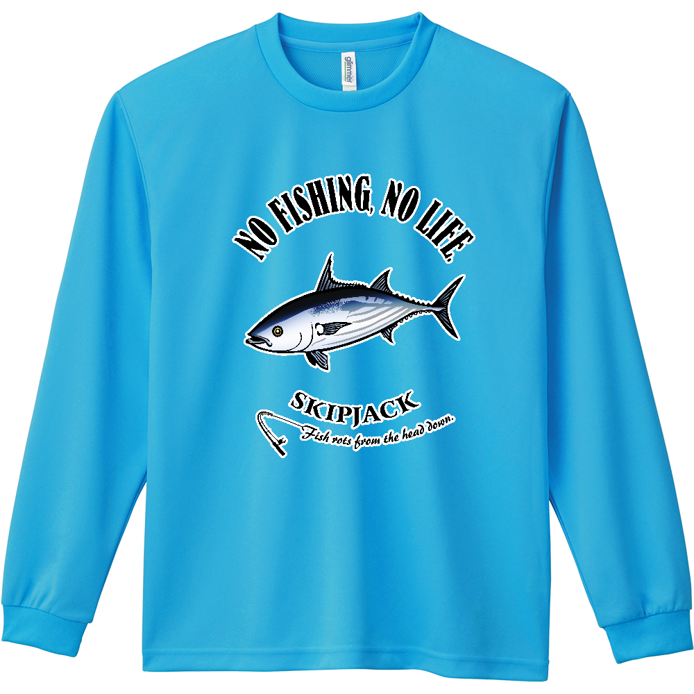 KATSUO_1CW (ドライ長袖Ｔシャツ)