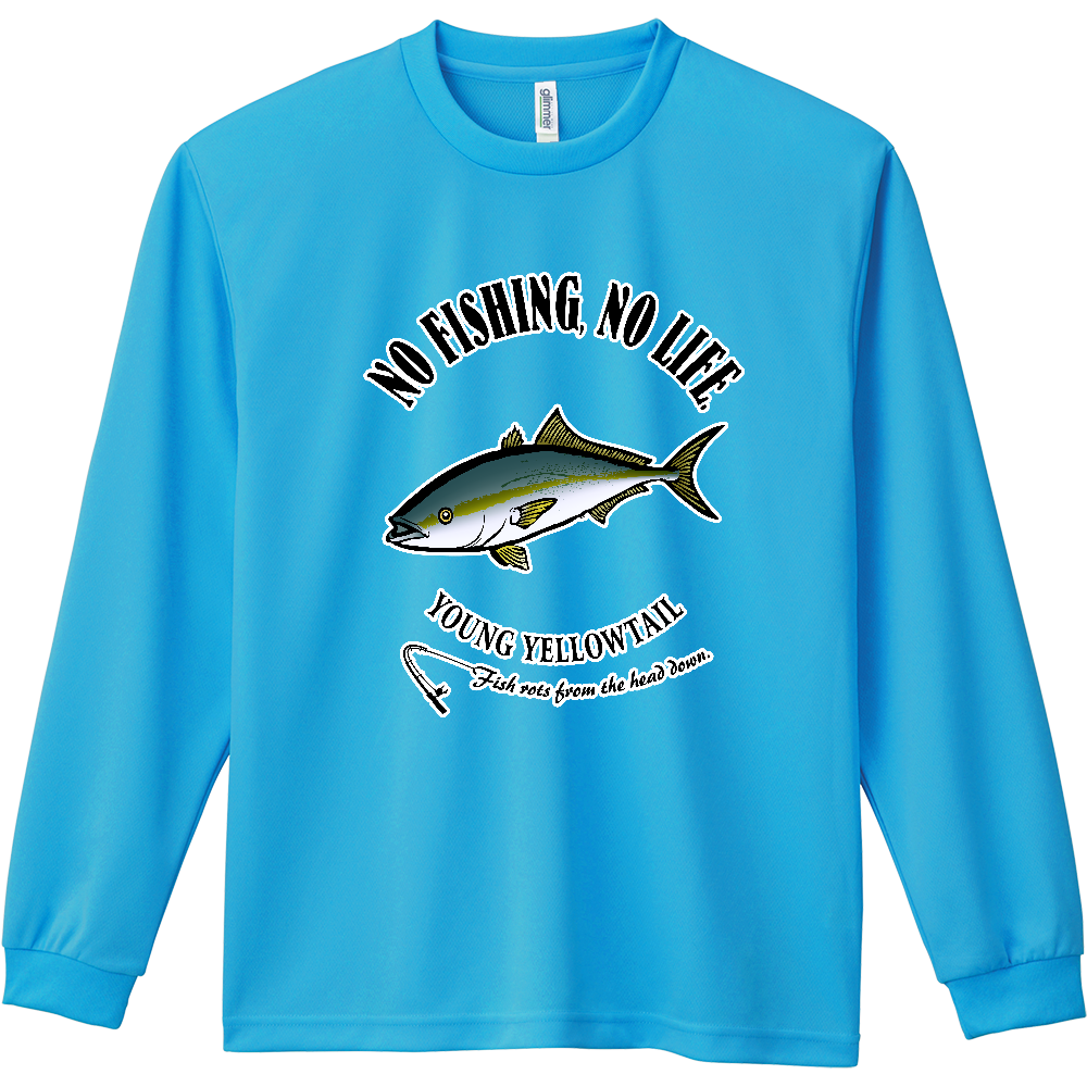 HAMACHI_1CW (ドライ長袖Ｔシャツ)