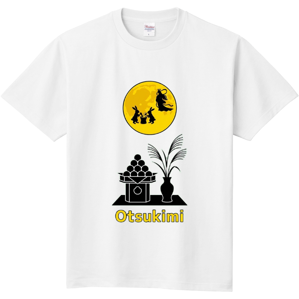 OTSUKIMI（お月見)　白Ｔ