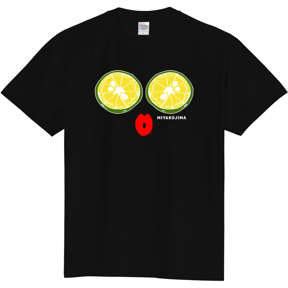 シークワーサーTシャツ白