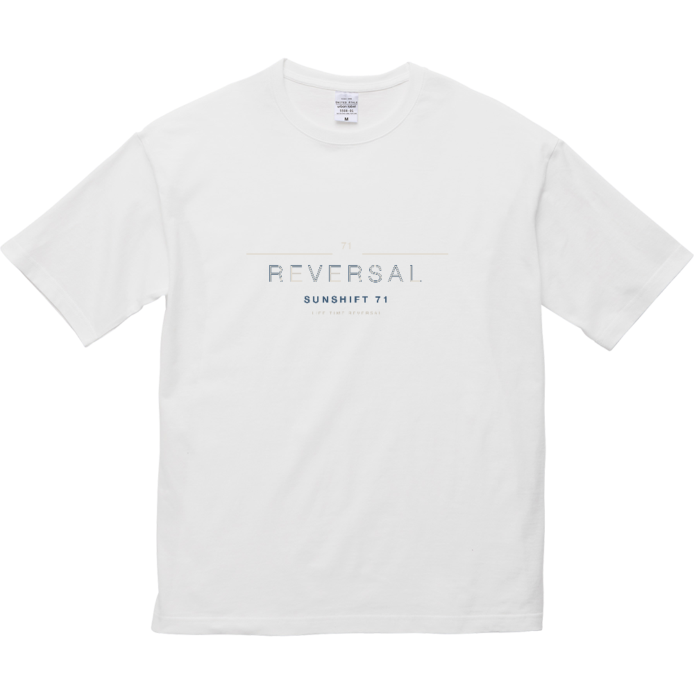 REVERSAL SUNSHIFT 71 ビッグTシャツ｜ユニセックス