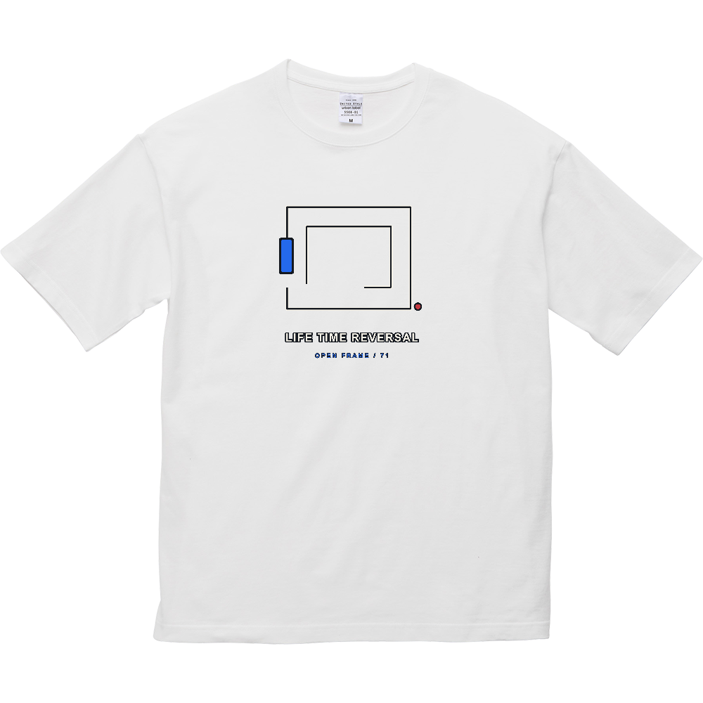 REVERSAL OPEN FRAME 71 ビッグTシャツ｜ユニセックス