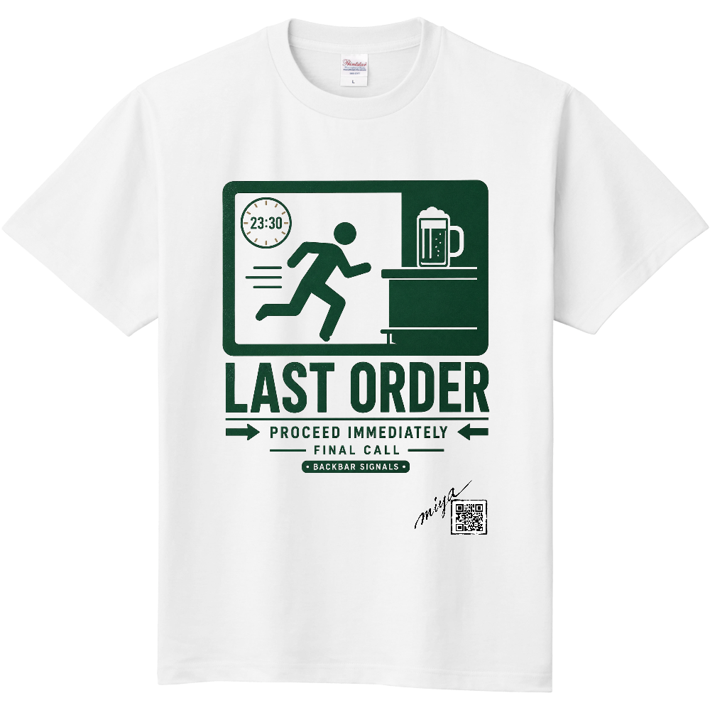 BACKBAR＃001『LAST ORDER』