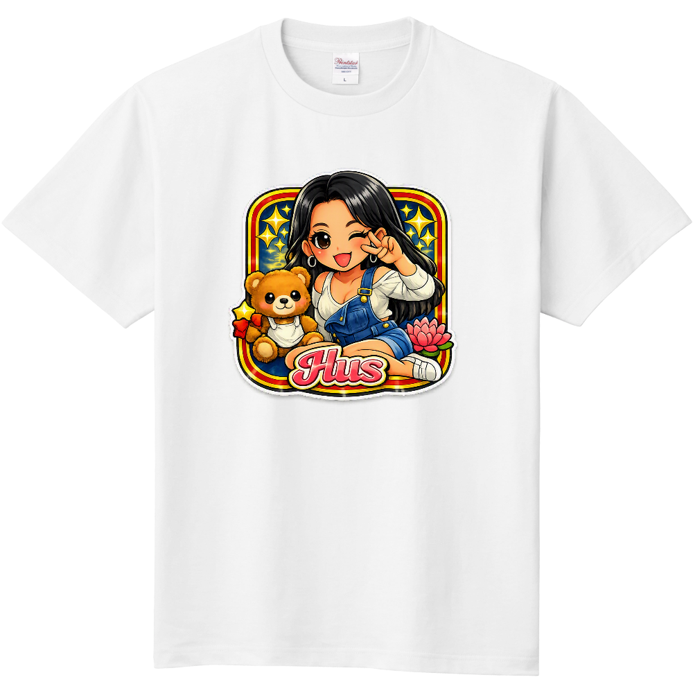 ハスTシャツ