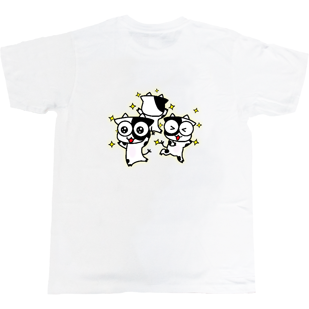 よろこぶうしくん5.0オンス ベーシックTシャツ(キッズ）