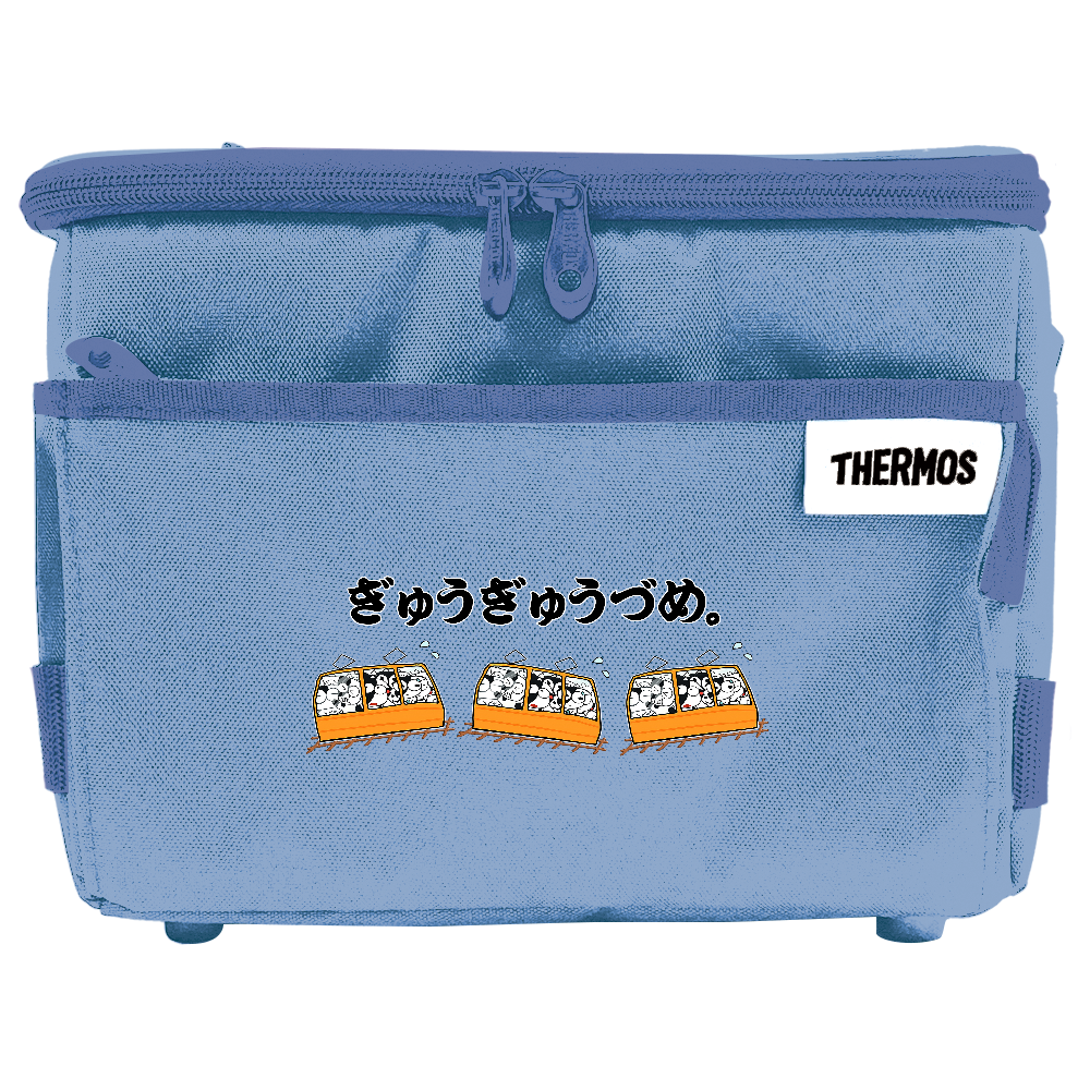 ぎゅうぎゅうづめ。THERMOS ソフトクーラー 5L