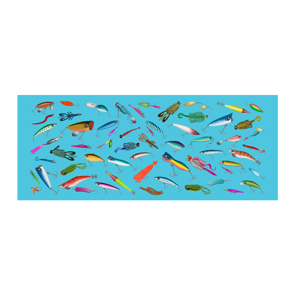 LURE_1C_TB (高発色 全面印刷 表マイクロファイバーフェイスタオル)