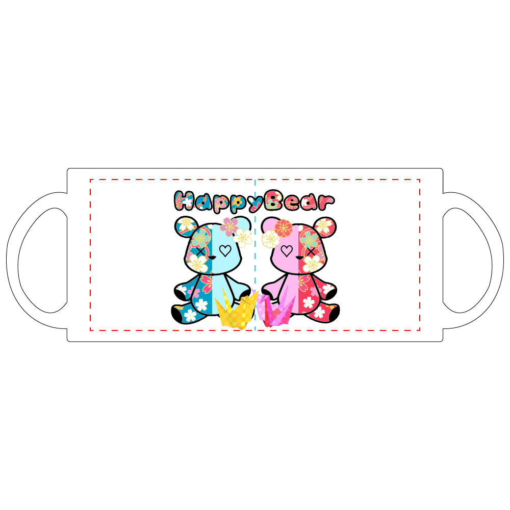 Happy♡Bear♡マグカップ