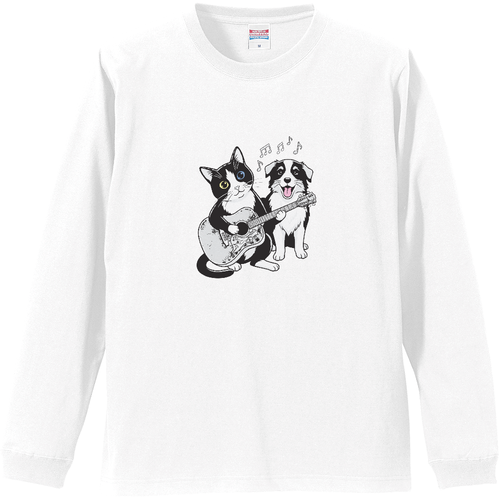 わんこにゃんこ　ロンT