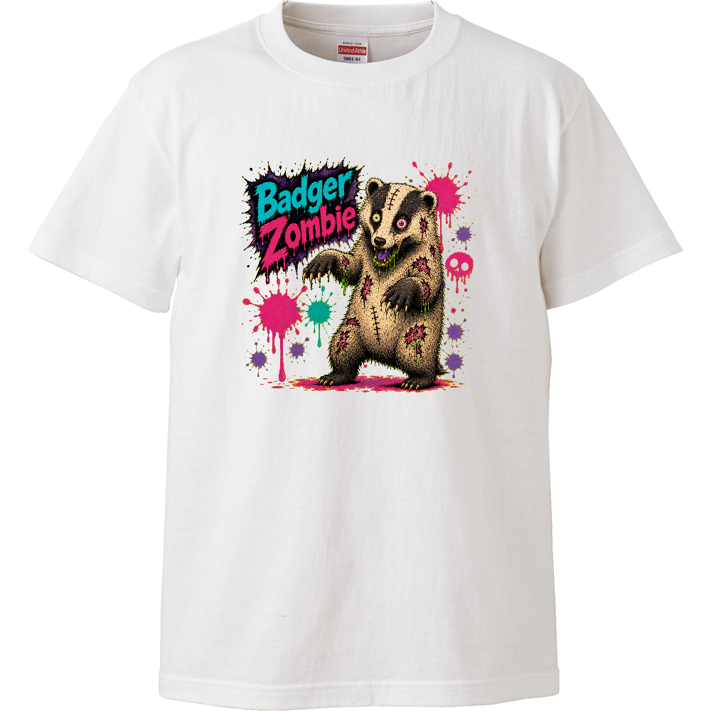 BadgerZombieティー