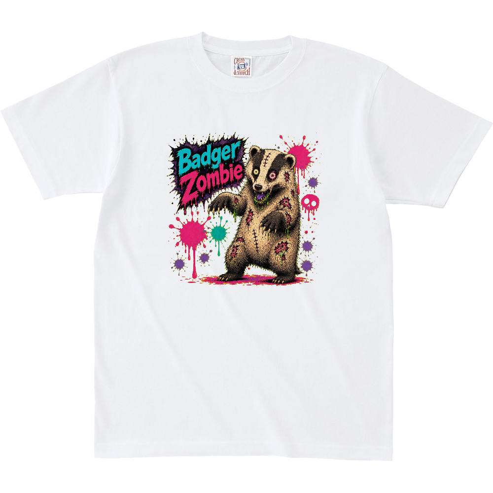 BadgerZombieティー