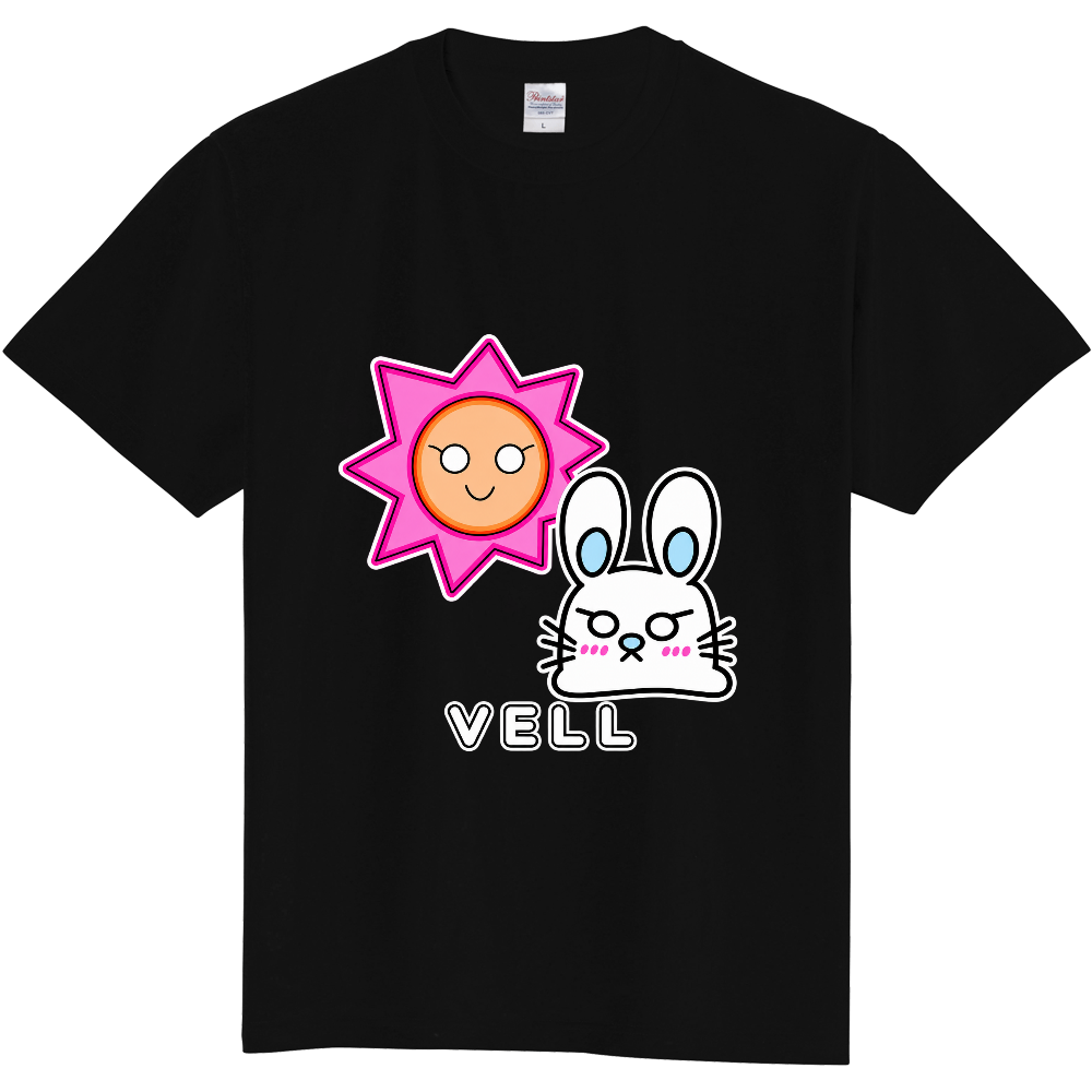 【VELL】うさべる×サンさん Tシャツ(全2色)