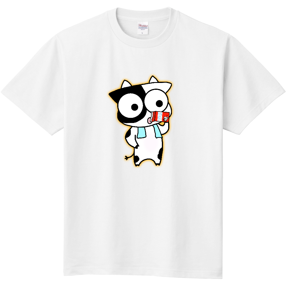 牛乳うしくん定番Ｔシャツ