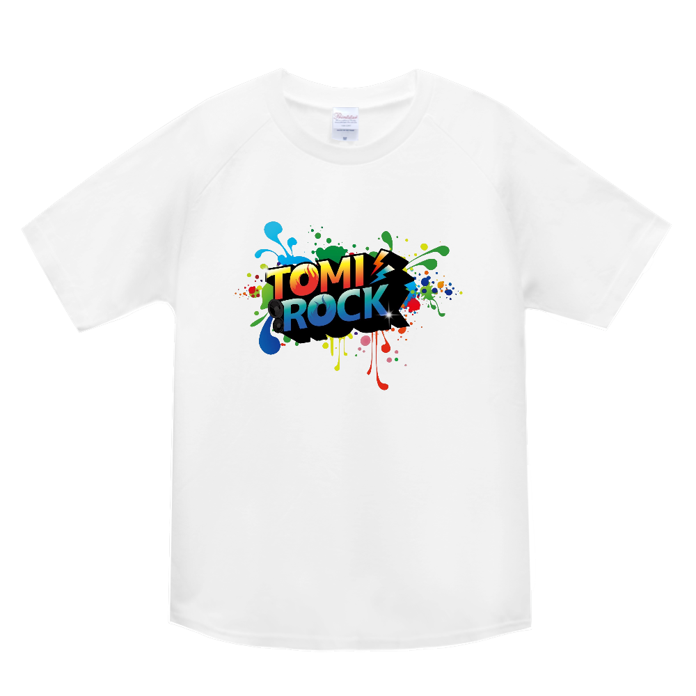 TOMIROCK オリジナルロゴ ラグランTシャツ