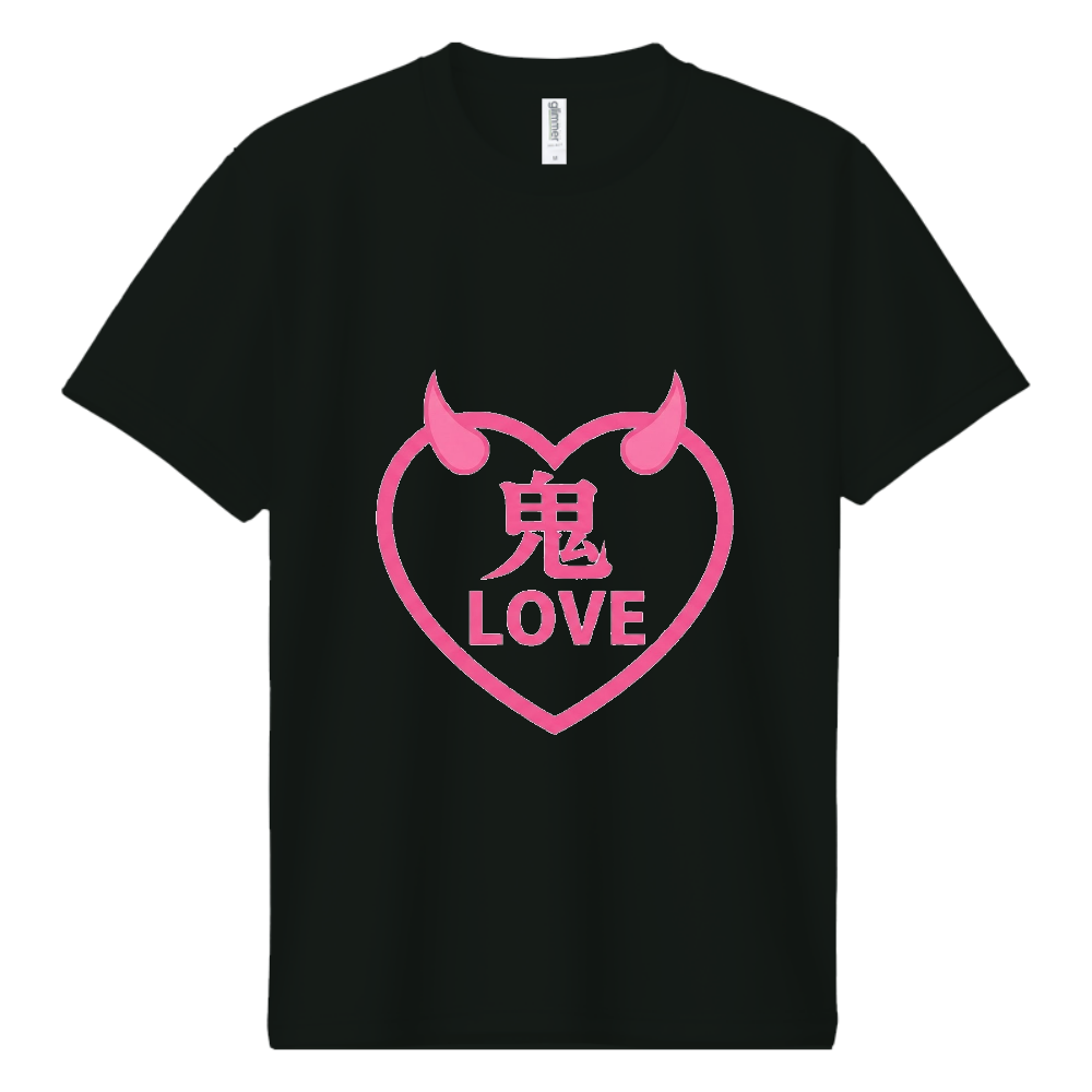 カッパカッパの鬼ラブTシャツ