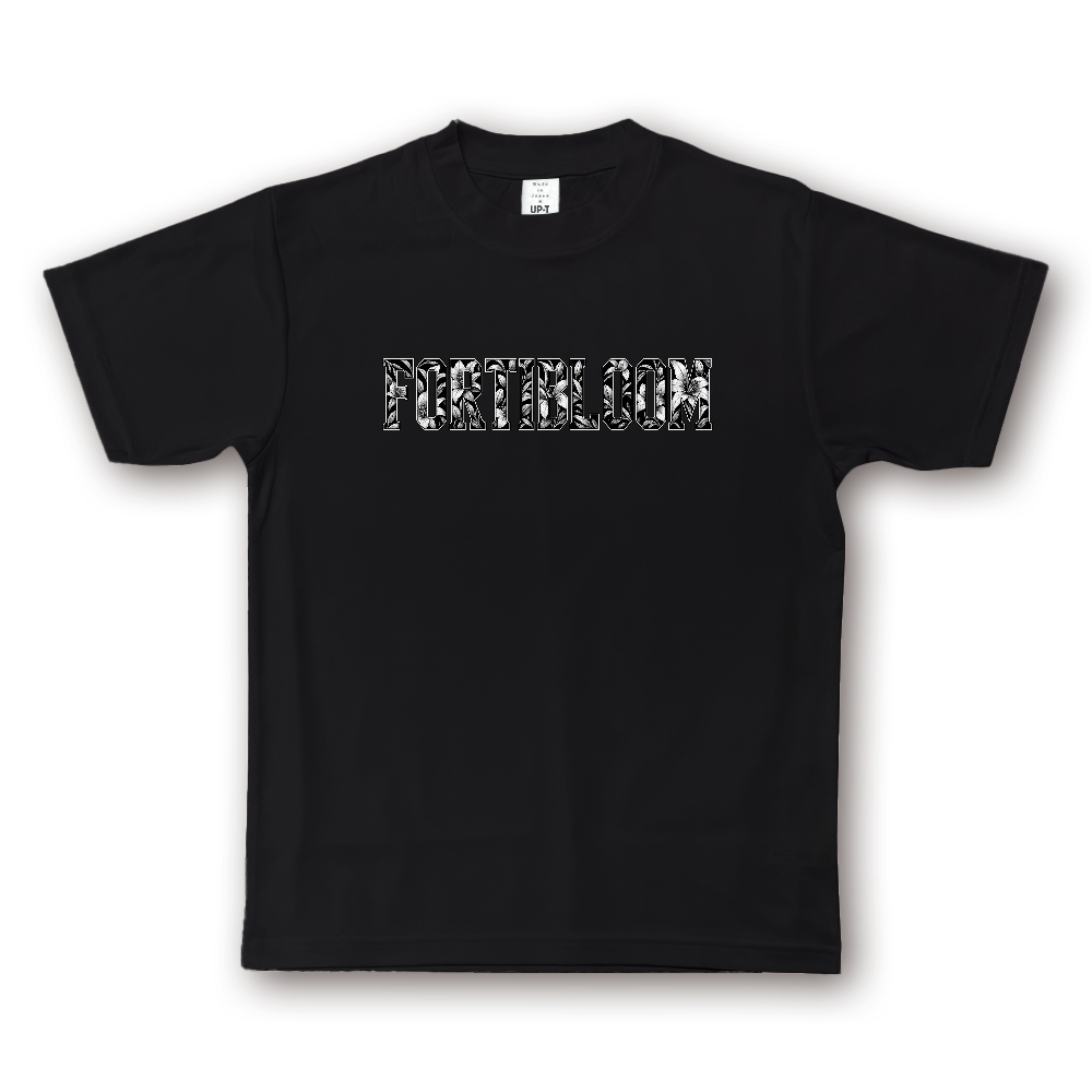 FORTIBLOOM ロゴデザイン/ドライTシャツ