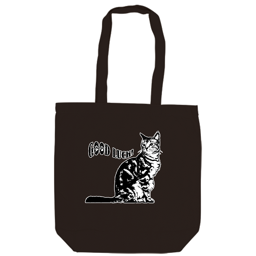 CAT_18KW (キャンバスデイリートート（M)【白プリント有】)