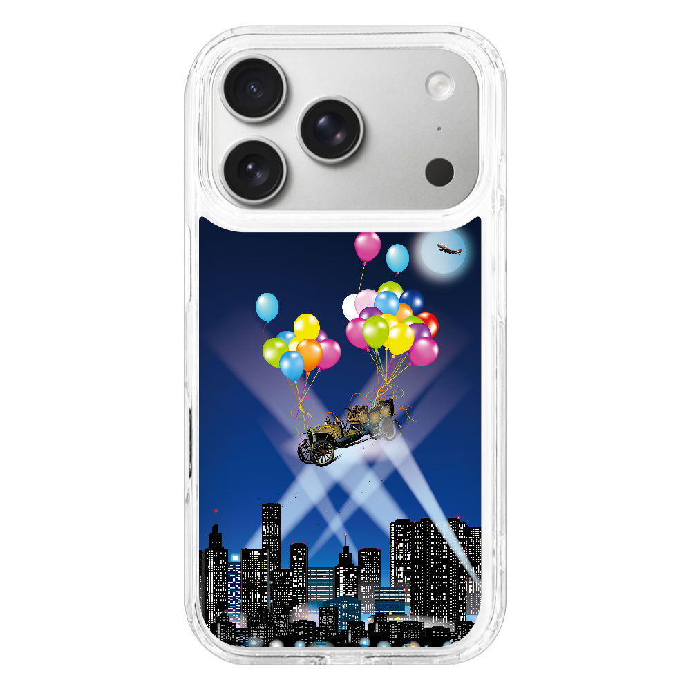 S17p042 シュール『風船』Mag iPhone17Pro MagSafe対応
