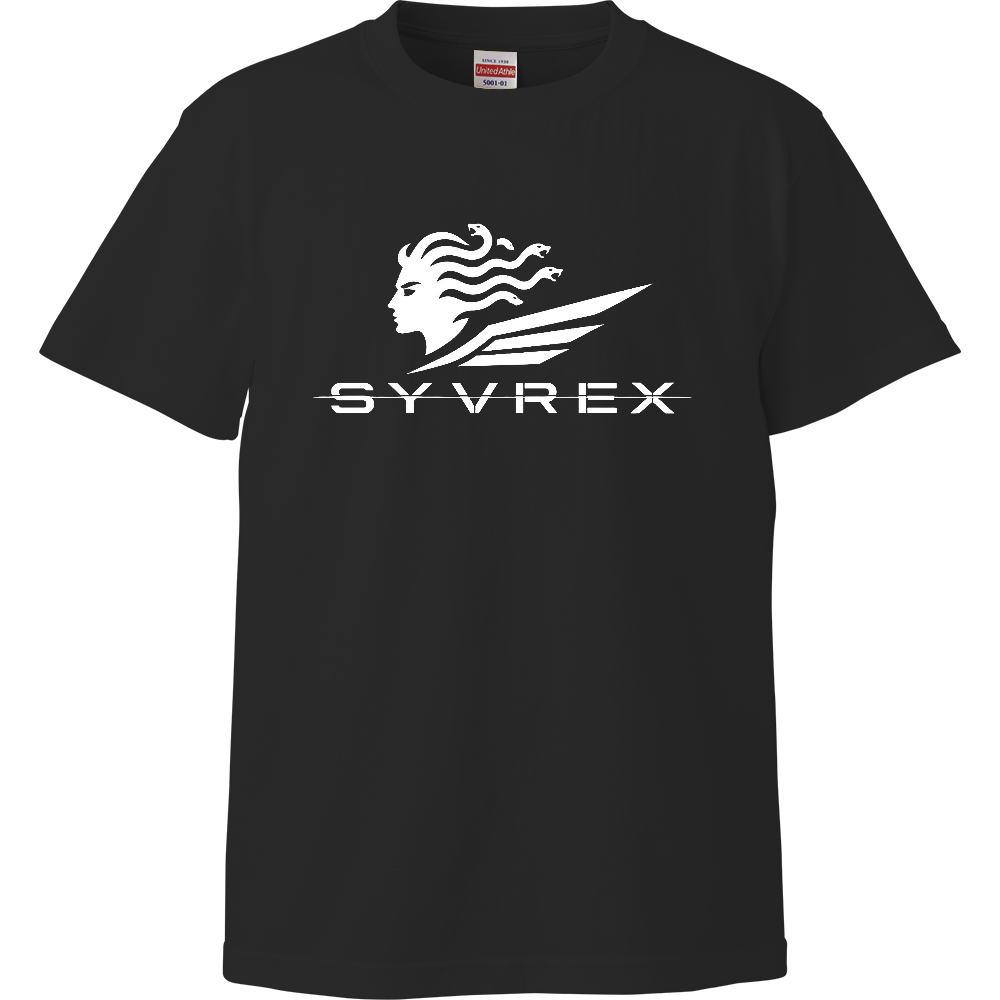 SYVREX CORE ロゴTシャツ ブラック 5.6oz