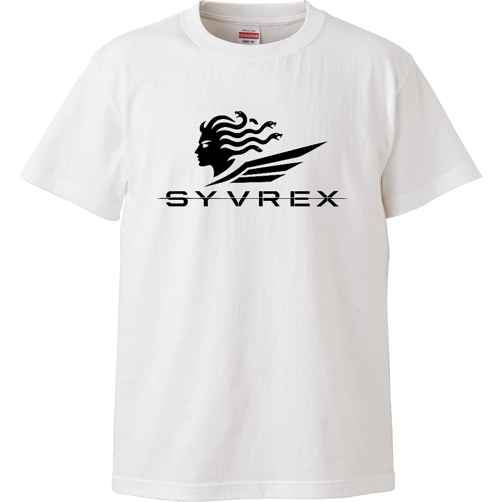 SYVREX CORE ロゴTシャツ ホワイト 5.6oz