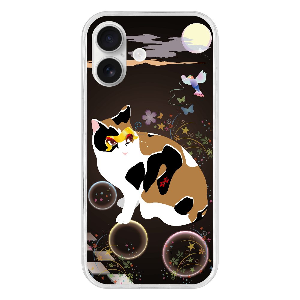 S170044 浮世『猫』TPU iPhone17 TPUケース|アングラベース
