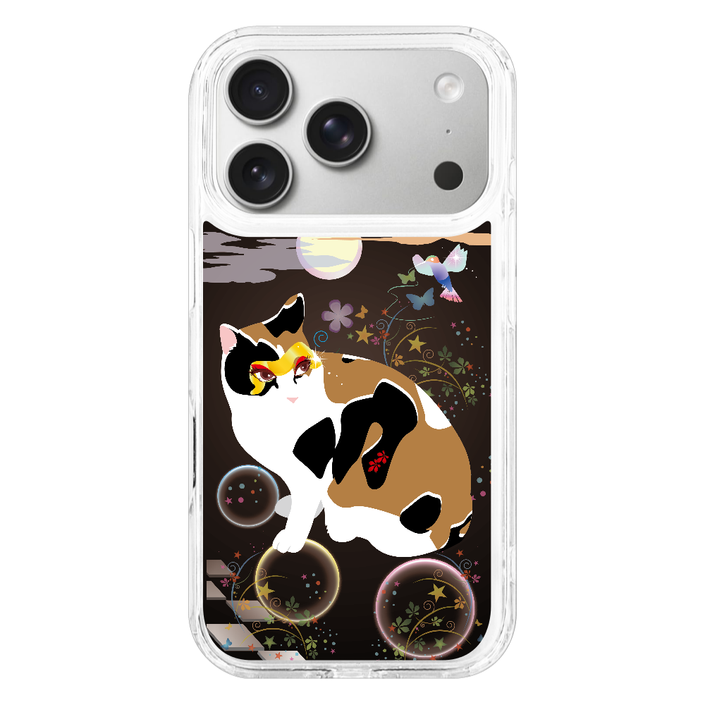 S17p045　浮世『猫』Mag iPhone17Pro MagSafe対応
