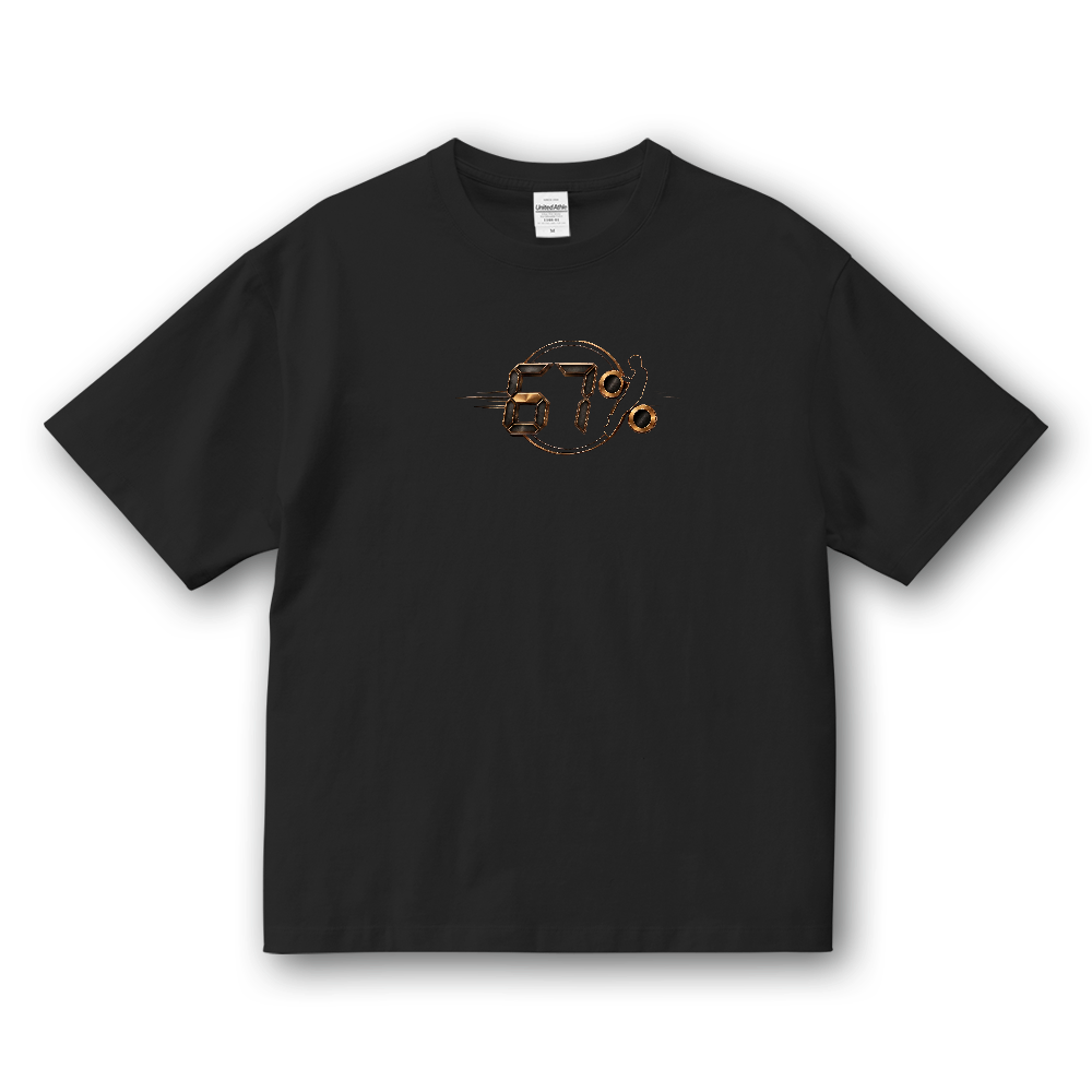 I am him ファインジャージー ボックスシルエット Tシャツ