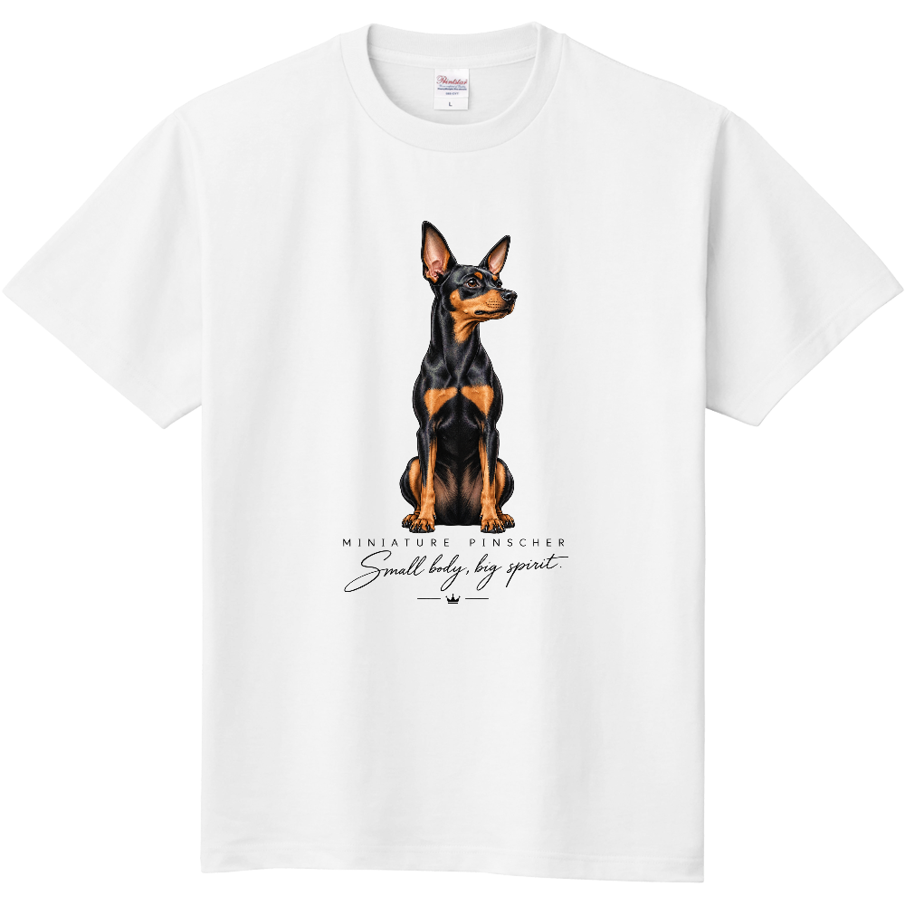 リアルミニピンイラストTシャツ