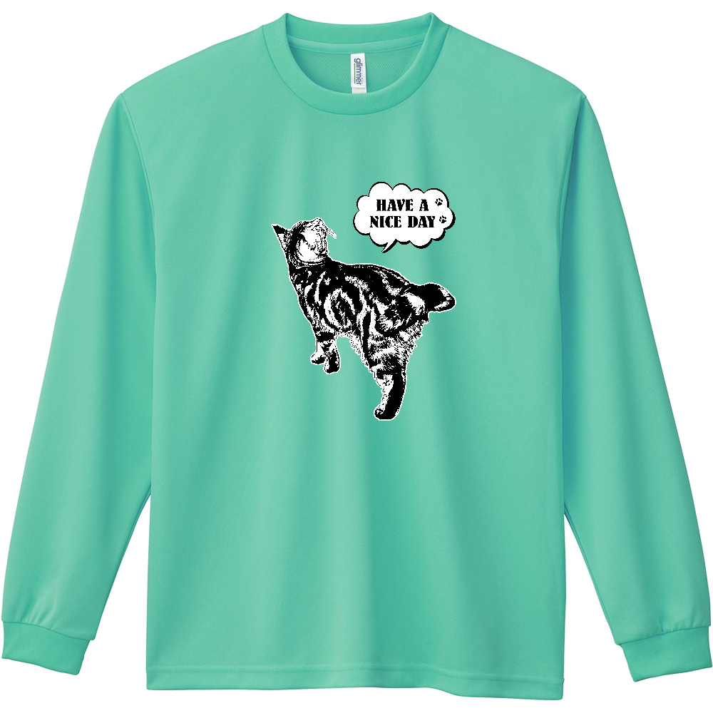 CAT_8KW (ドライ長袖Ｔシャツ)