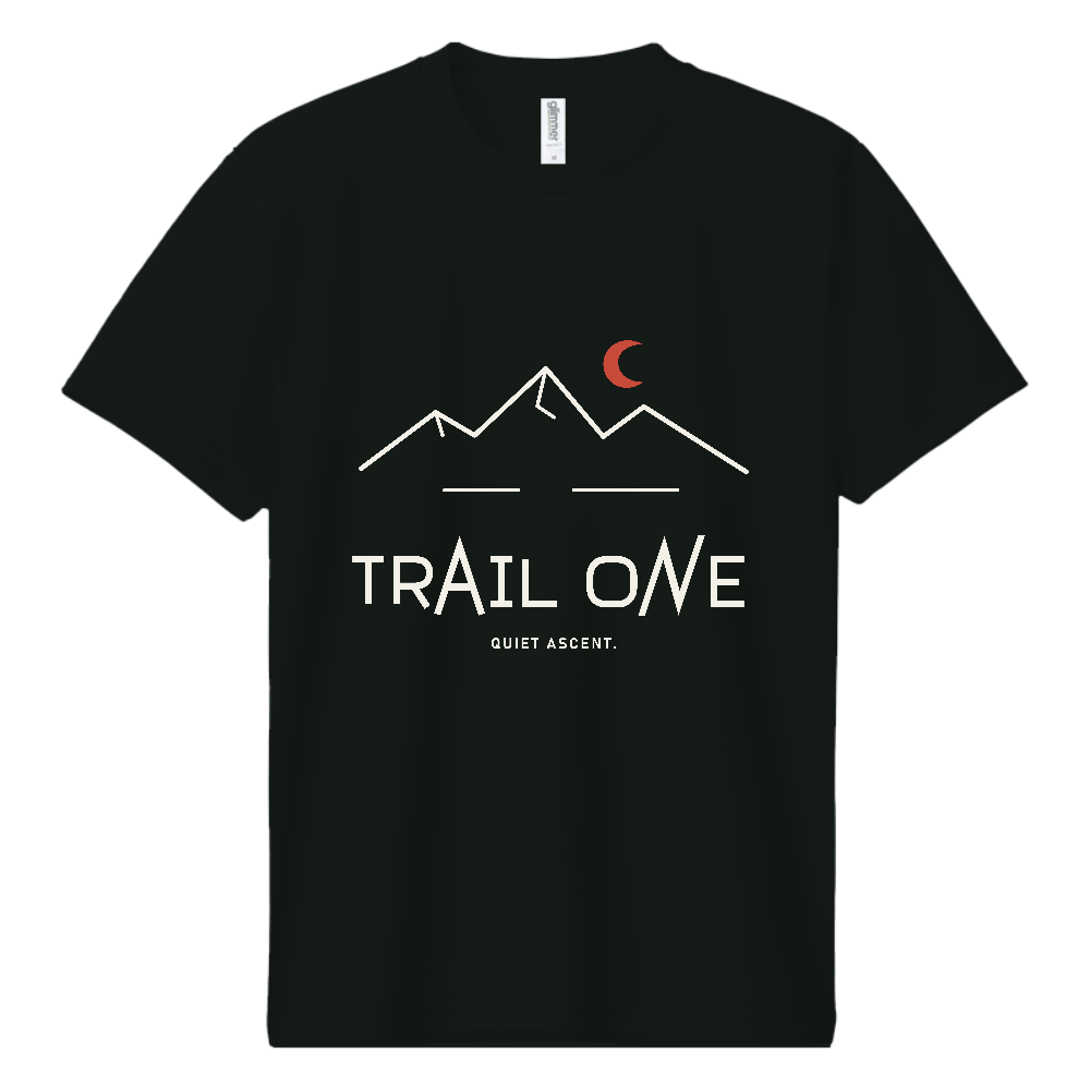 登山Tシャツ(TRAIL ONE 059-DARK)