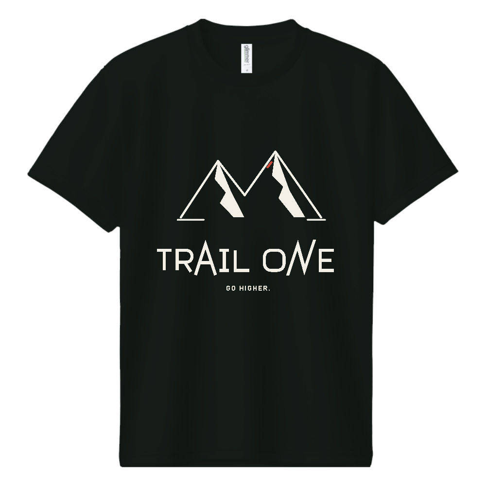 登山Tシャツ（TRAIL ONE 056-DARK）