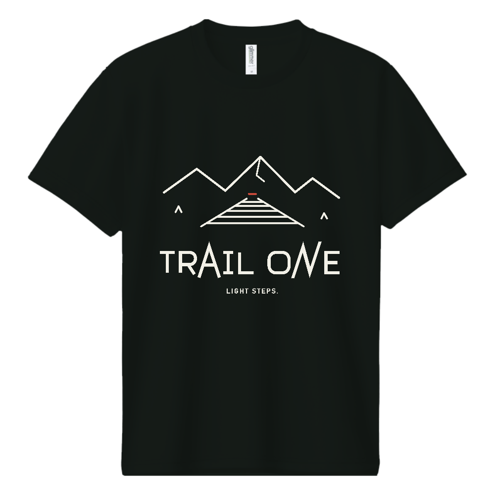 登山Tシャツ（TRAIL ONE 052-DARK）