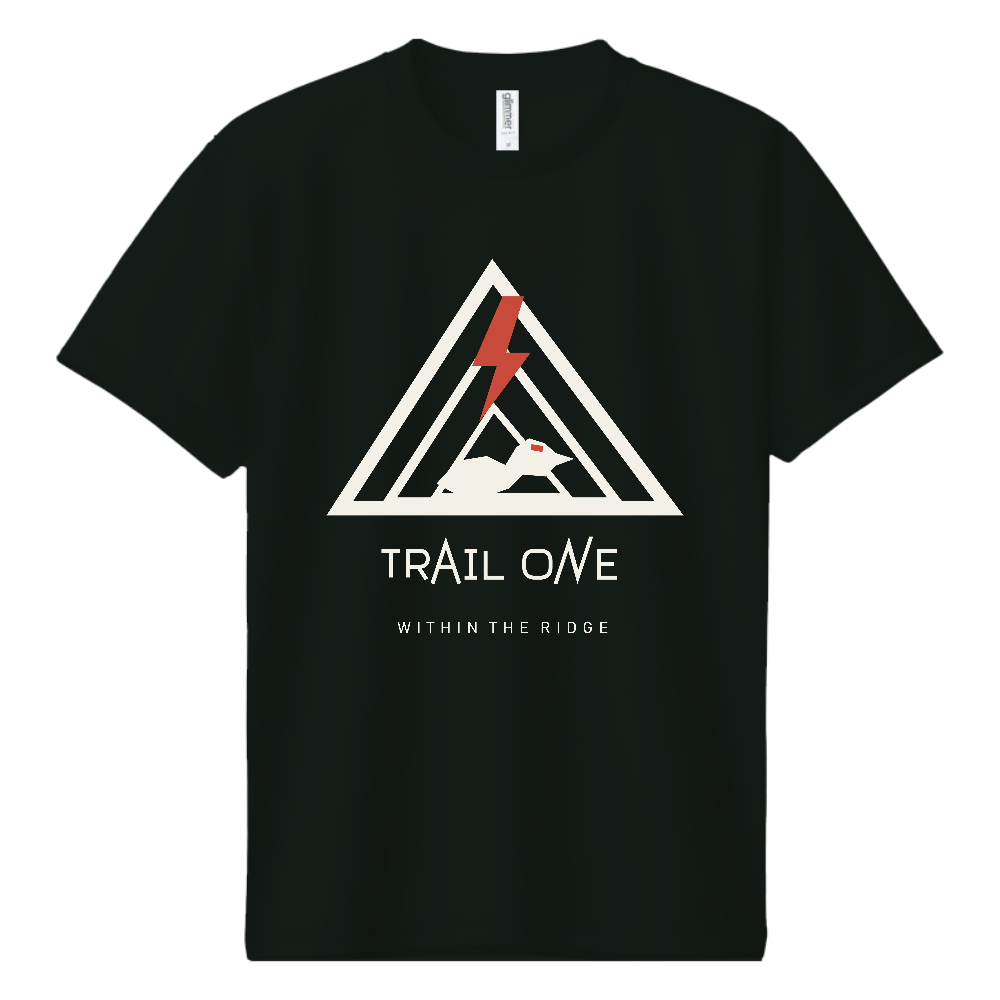 登山Tシャツ（TRAIL ONE 046-DARK）