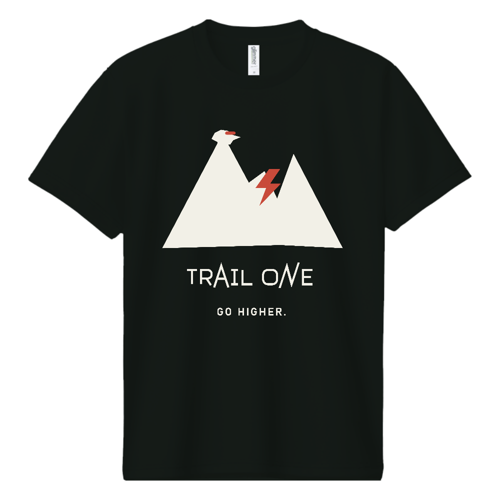 登山Tシャツ（TRAIL ONE 044-DARK）