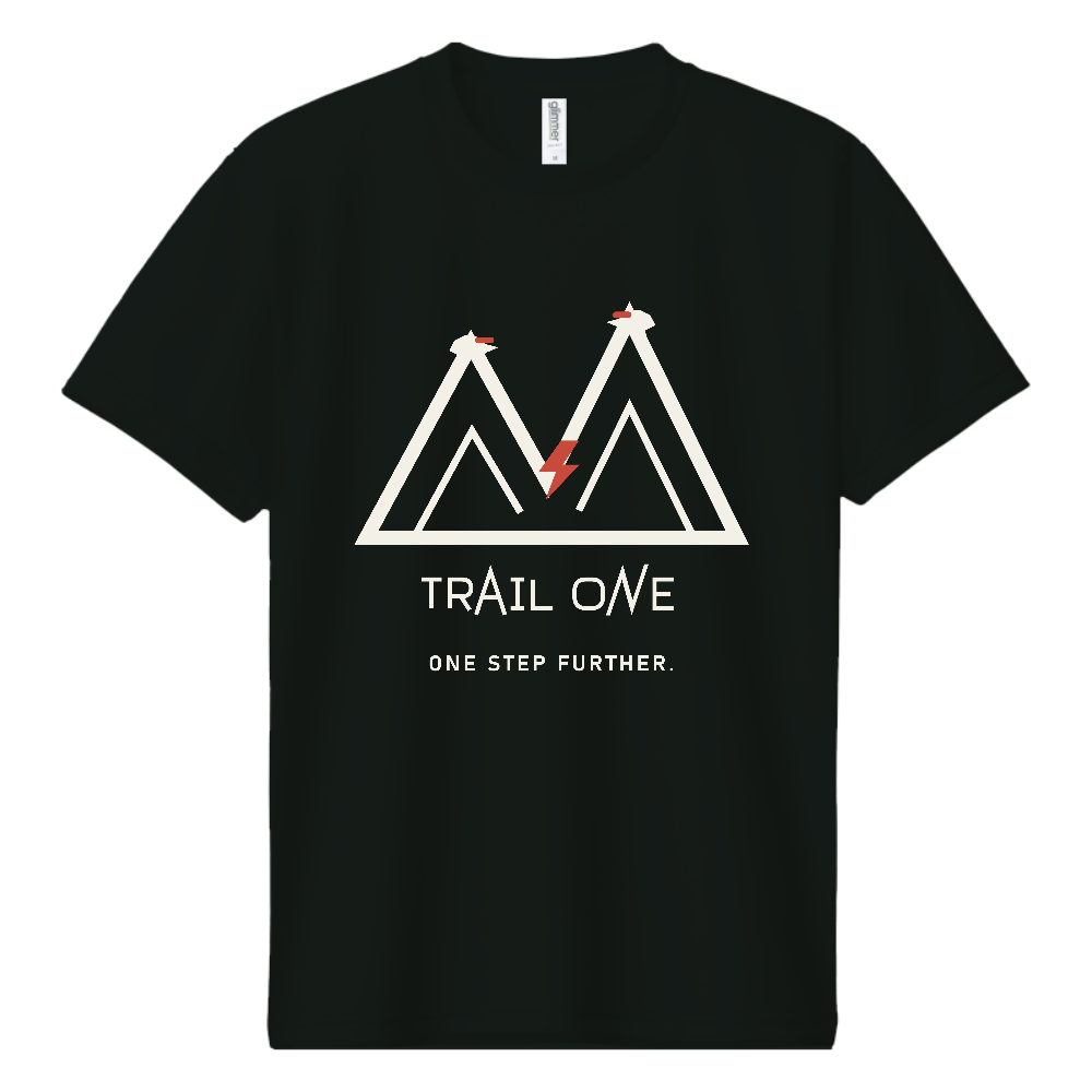 登山Tシャツ(TRAIL ONE 042-DARK)