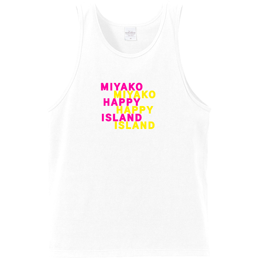 宮古島HAPPYタンクトップピンク