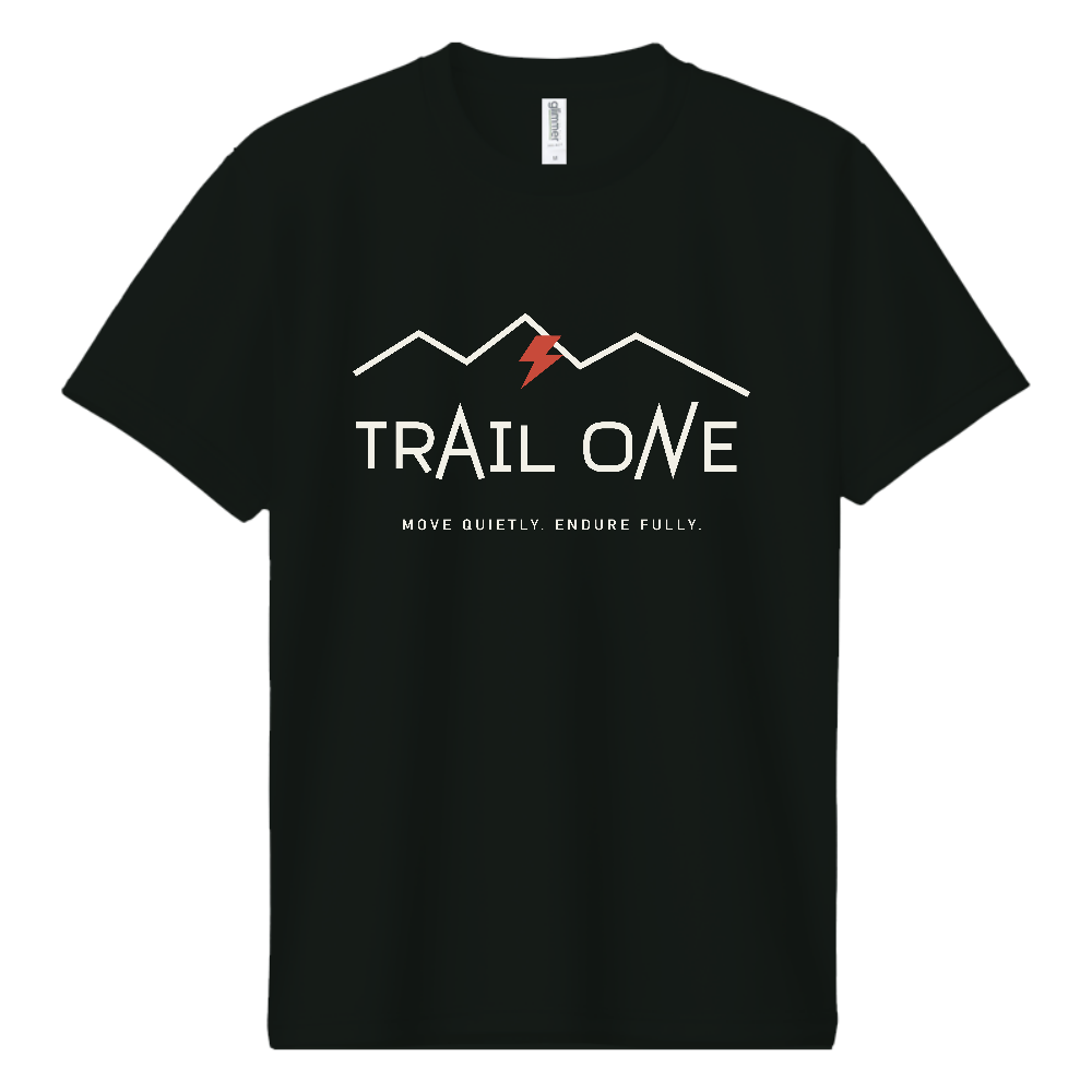 登山Tシャツ（TRAIL ONE 024-DARK）