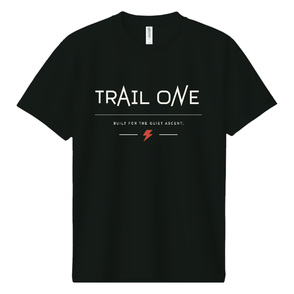 登山Tシャツ（TRAIL ONE 025-DARK）