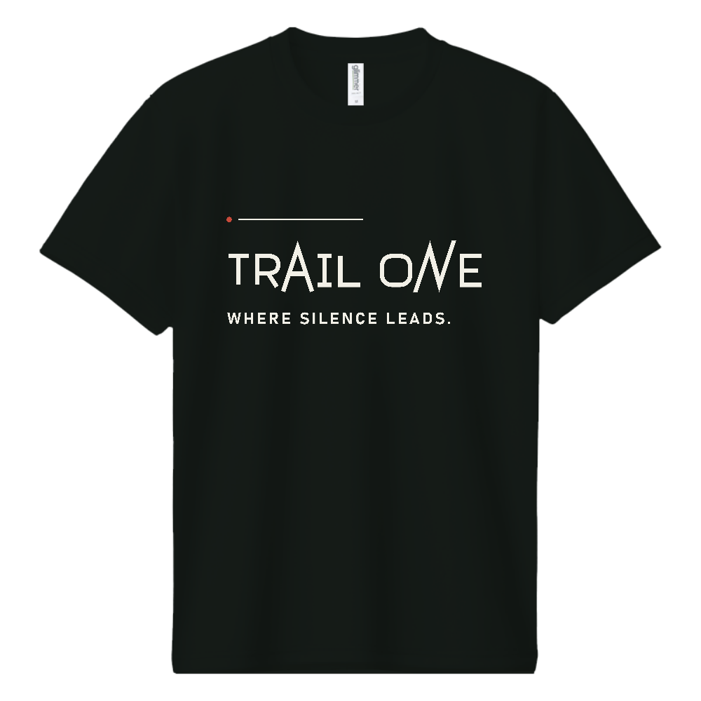 登山Tシャツ（TRAIL ONE 005-DARK）