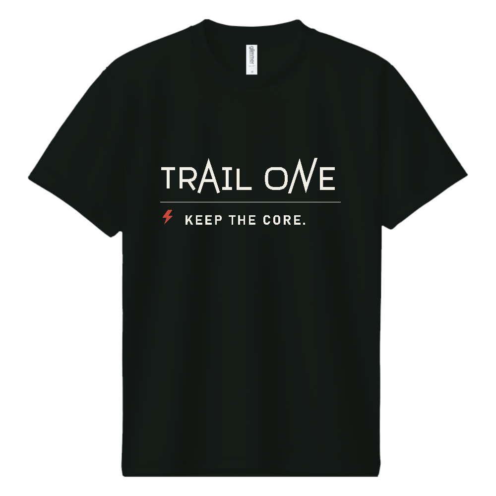 登山Tシャツ（TRAIL ONE 016-DARK）