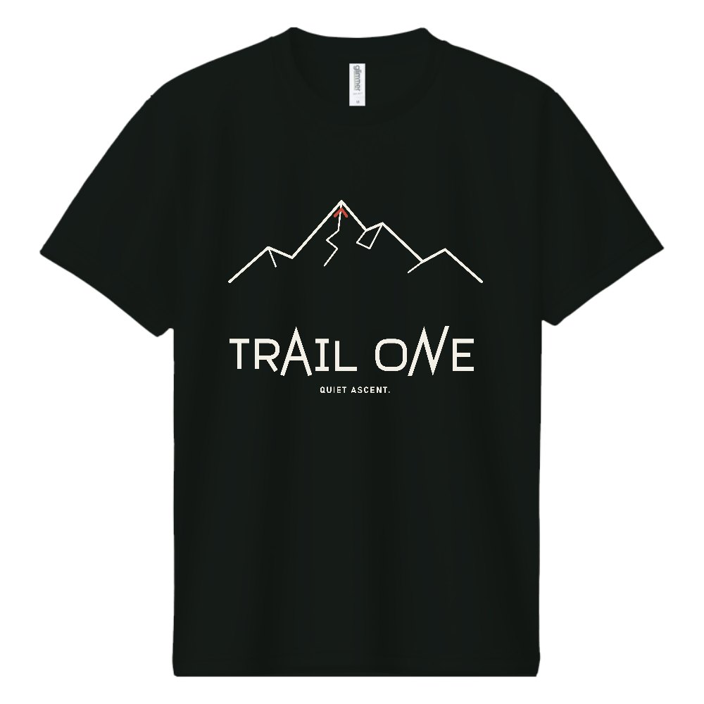 登山Tシャツ（TRAIL ONE 060-DARK）