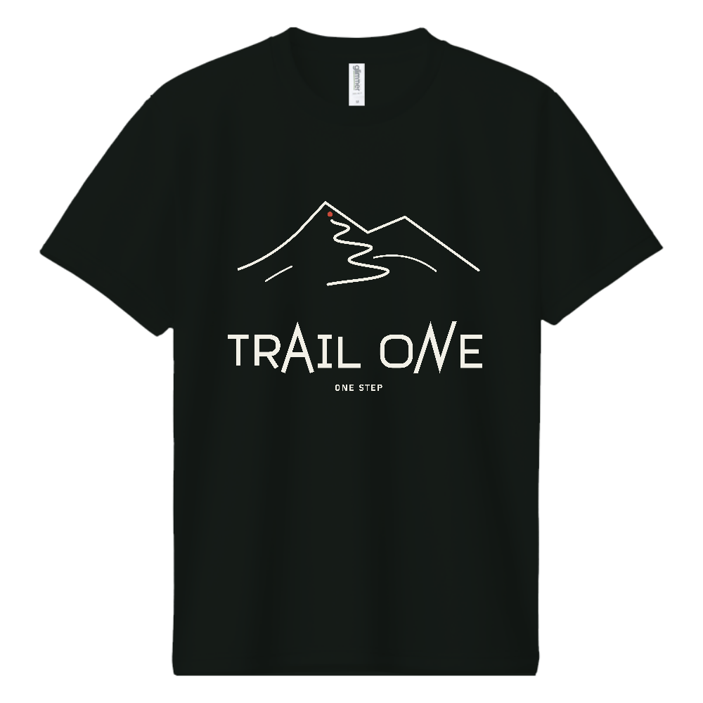 登山Tシャツ（TRAIL ONE 062-DARK）