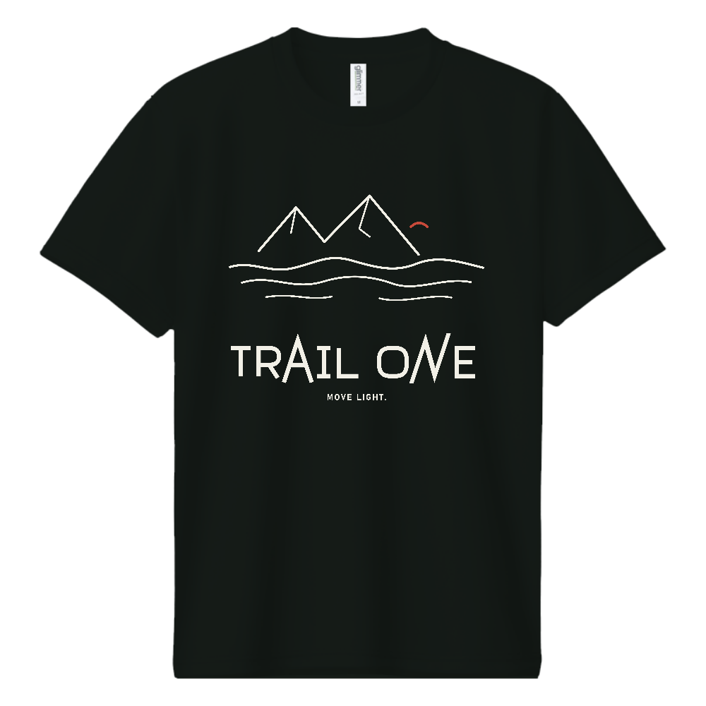 登山Tシャツ（TRAIL ONE 066-DARK）